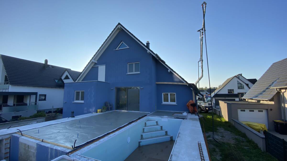 Pose de micro béton à Drusenheim près de Strasbourg et Haguenau Erstein 0