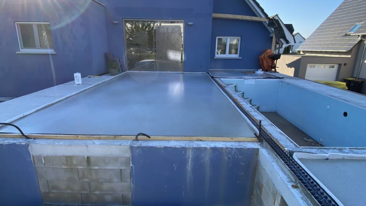 Pose de micro béton à Drusenheim près de Strasbourg et Haguenau Erstein